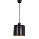 Pendant Light 30cm Black With Copper Lining Shade E27 40W Pendant Light 30cm Black With Copper Lining Shade E27 40W